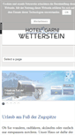 Mobile Screenshot of hotel-wetterstein.com